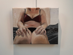Relax, it's just  body project tijdens 100%FEMALE expositie in de Grote Kerk Alkmaar