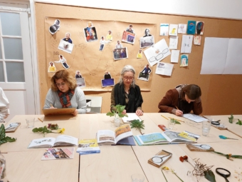 Botanisch tekenen bij PUNCH in de Pont